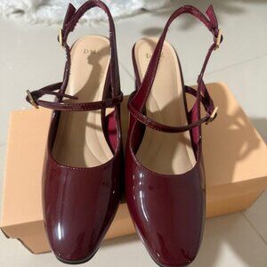 DMK Maroon Heels